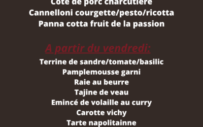 Cette semaine la Robinerie vous propose