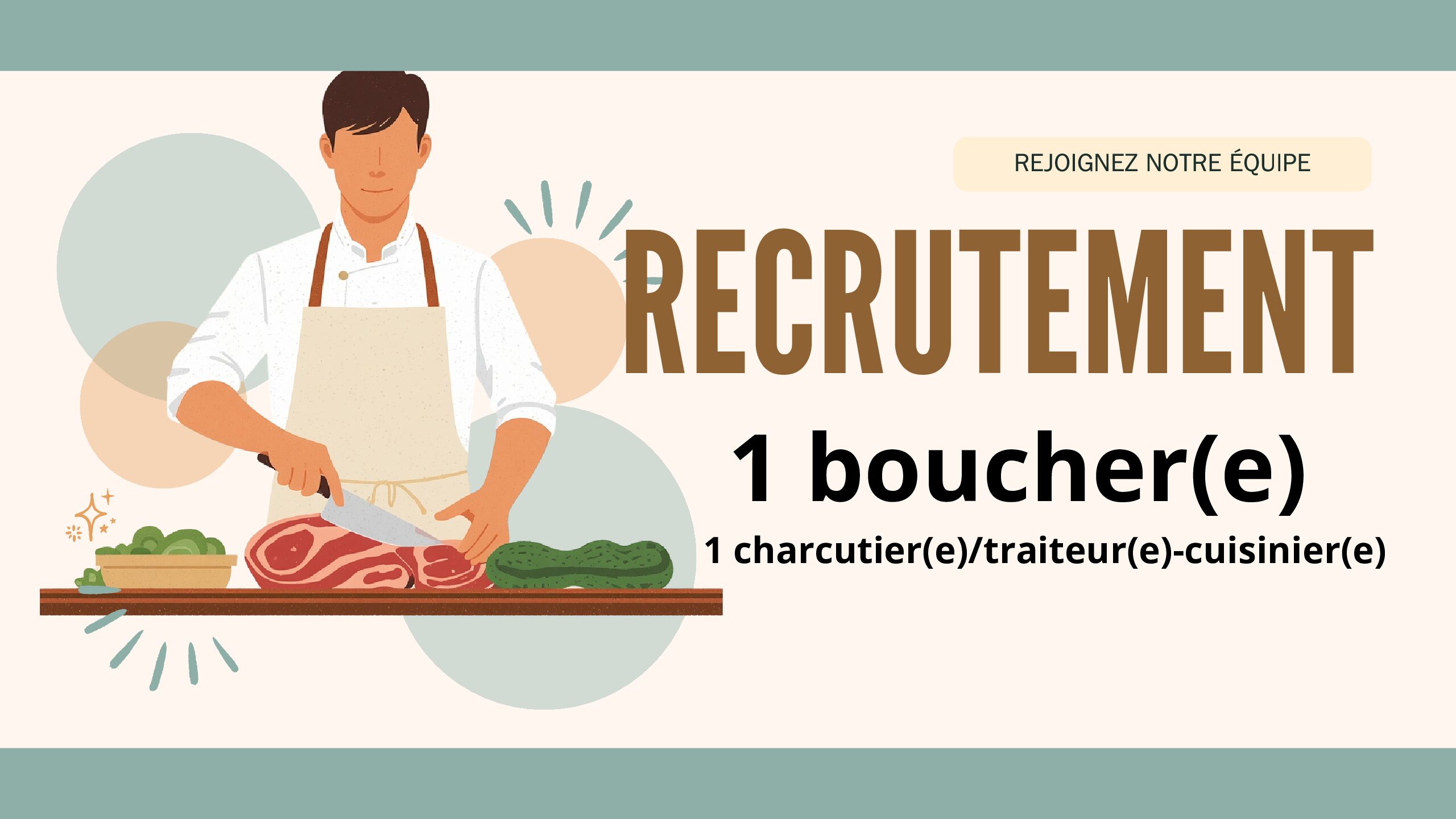 La Robinerie Recrute!